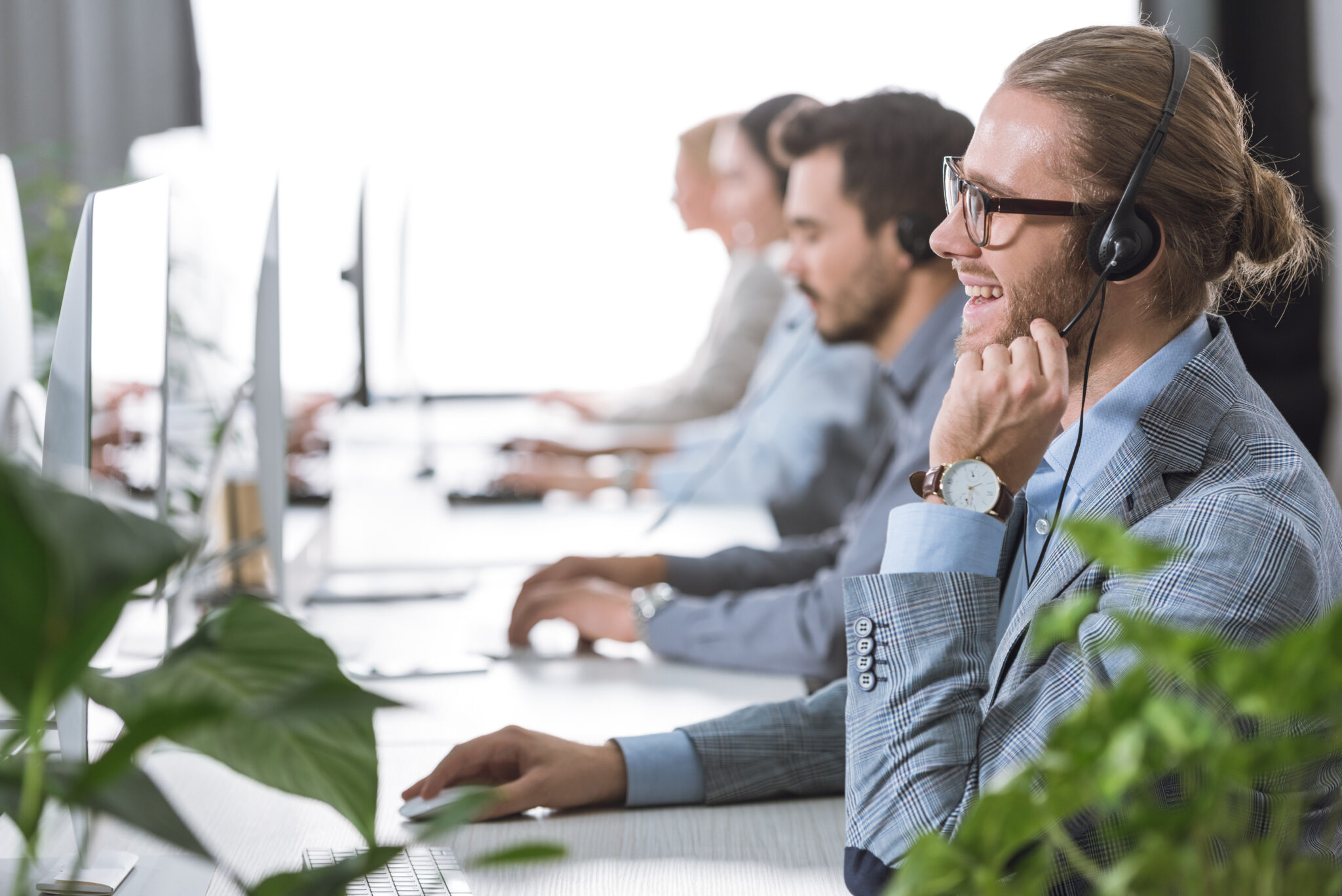 IT-Support-Team betreut Unternehmen im Rahmen externer Managed Services